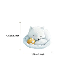 50pcs Sleeping Animals Cartoon Stickers Perfect for Scrapbooking Diaries Laptops Bumpers Water Bottles Computers Phones Sticker (Online Order Only)