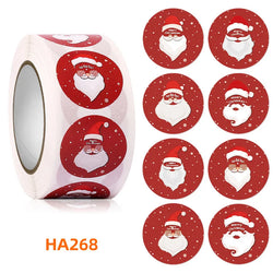500Pcs Christmas Stickers 1inch Snowflakes Holiday Stickers Xmas Gift Label for Envelope Box Gift Decor (ONLINE ORDER ONLY)