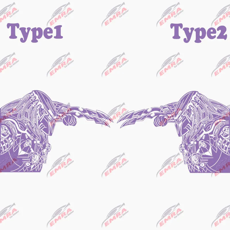 Large Predato For Car Sticker Characters Body Decoration The Monster Stickers Big Picture Movement Style Die Cutting Vinyl Decal (ONLINE ORDER ONLY)