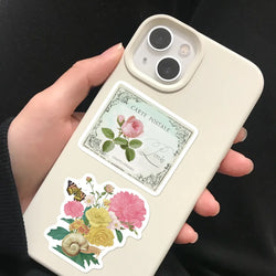 50PCS Retro Pink Collage Doodles Sticker Waterproof Graffiti Sticker Art Picture Luggage Home Scrapbook Cartoon Laptop (ONLINE ORDER ONLY)