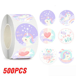 100-500pcs Cute Reward Stickers for Kids Children Kindergarten School Encouragement Students Games Toy Animals Stationery Labels (ONLINE ORDER ONLY)