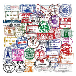 50/100PCS Mix World Famous Buildings Travel City Stickers Landmark Landscape Decals DIY Phone Luggage Laptop Skateboard Sticker (Online Order Only)