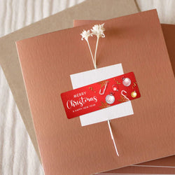120pcs/roll Merry Christmas Stickers Cute Santa Claus Xmas Tree Thank You Labels For Gift Box Present Sealing Package Decoration (ONLINE ORDER ONLY)