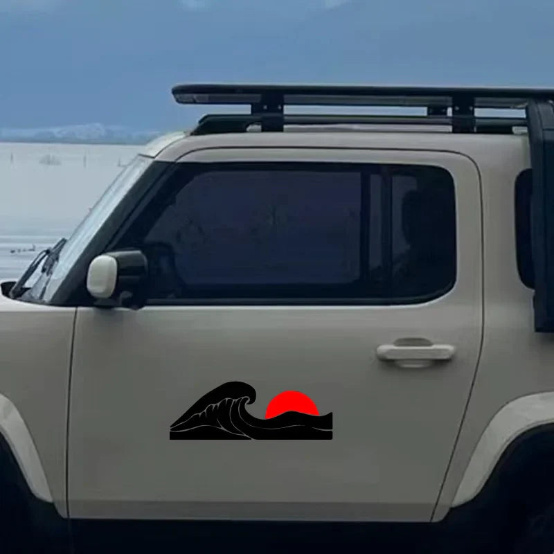 WAVES Stickers,fashion and cute stickers,For Cars, Trucks, Walls, Laptops, Windows, Motorcycles, Bumpers Or Crafts (ONLINE ORDER ONLY)