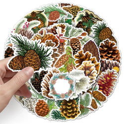 Pinecone Cartoon Stickers Waterproof Decals for Kids, Luggage, Laptop, Phone, Bike, Skateboard (10/30/50PCS) (ONLINE ORDER ONLY)