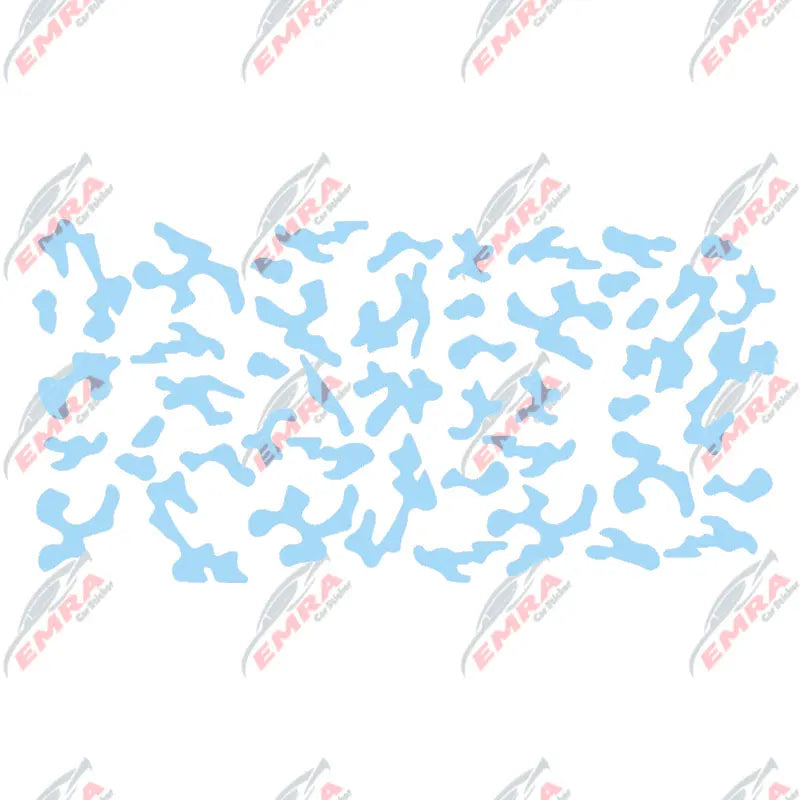Leopard Print For Car Stickers External Accessories Window Decoration Side Camouflage Stickers StyleDie Cutting Vinyl Decals (ONLINE ORDER ONLY)