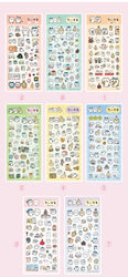 1Pc New Cute Cartoon Sticker Kids Toy DIY Material Decoration Stationery Stickers Idol Card Deco Scrapbook (ONLINE ORDER ONLY)