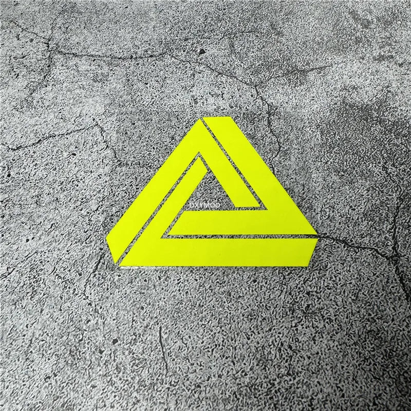 Car Styling Stickers Triangle Shape Decal Scratches Cover Auto Motorbike Helmet Applique Vinyl Tape Window Tape (ONLINE ORDER ONLY)