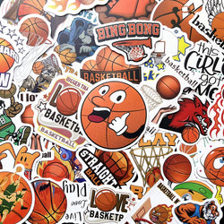 Basketball Graffiti Stickers Waterproof for Luggage, Notebook, Skateboard, Refrigerator - 10/50PCS (ONLINE ORDER ONLY)