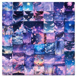 Starry Sky Aesthetic Stickers for Scrapbook Laptop Phone Car Decoration (Online Order Only)
