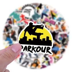 Break Dance Cartoon Stickers Pack - Cool Graffiti Decals for Luggage, Laptop, Guitar, Car, Bike, Skateboard, Kids Toys (ONLINE ORDER ONLY)