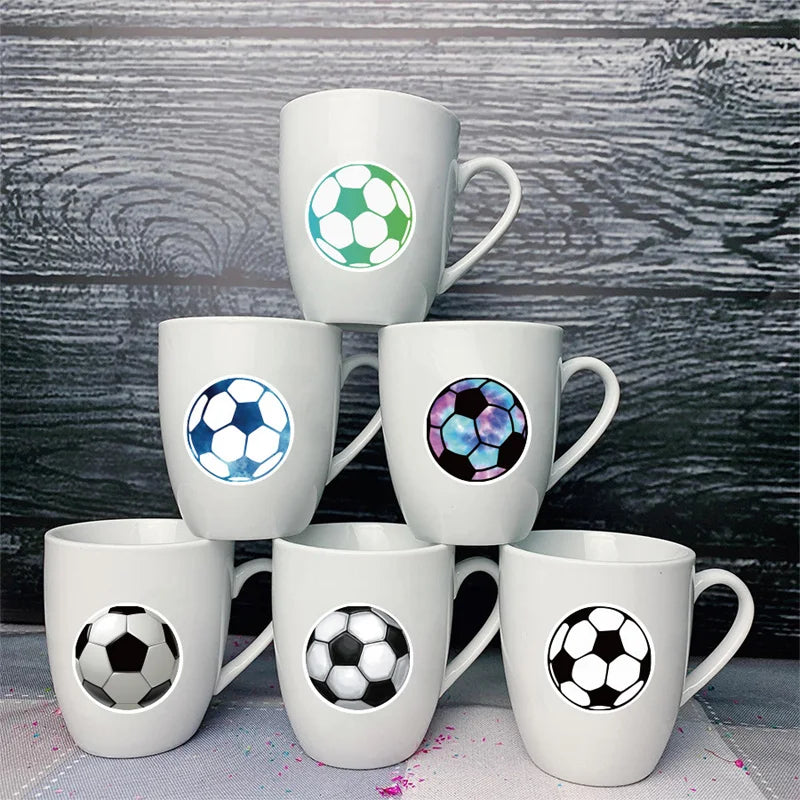 50 Pcs/Set Football Soccer Graffiti Stickers for Laptop Phone Luggage Notebook Decal Decoration Scrapbook Sticker Kids Gift (ONLINE ORDER ONLY)