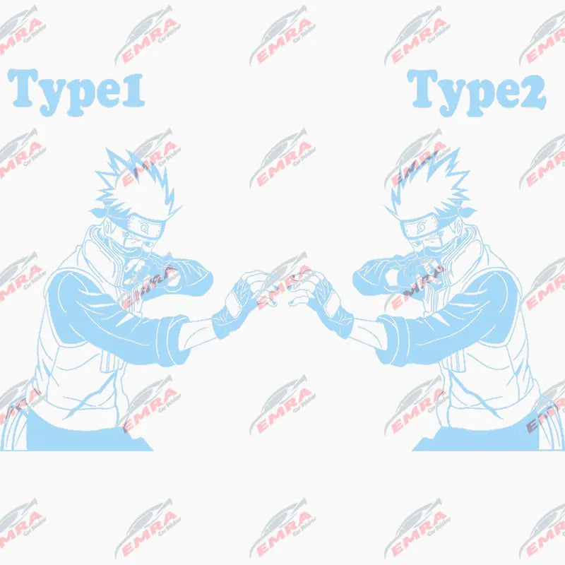 Anime Sticker For Car Sticker Decoration Window Body Hood Creative Personality Big Stickers Die Cutting PVC Vinyl Decals (ONLINE ORDER ONLY)