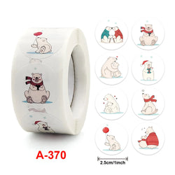 100-500 Pcs New Cartoon Animals Stickers Sealing Labels for Teacher Kids Child Stationery Thank You Business Inch 2.5cm Kawaii (ONLINE ORDER ONLY)