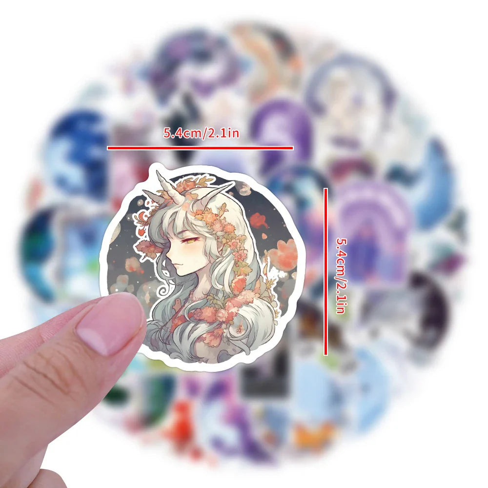 10/30/60PCS The Last Unicorn Sticker Packs (Online Order Only)