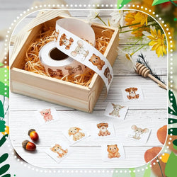 100-500pcs Animals Reward Stickers for Kids Children Kindergarten School Encouragement Students Games Toy Stationery Sticker (Online Order Only)
