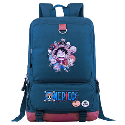 One Piece Luffy Printed Unisex Backpack School Travel Bag (ONLINE ORDER ONLY)