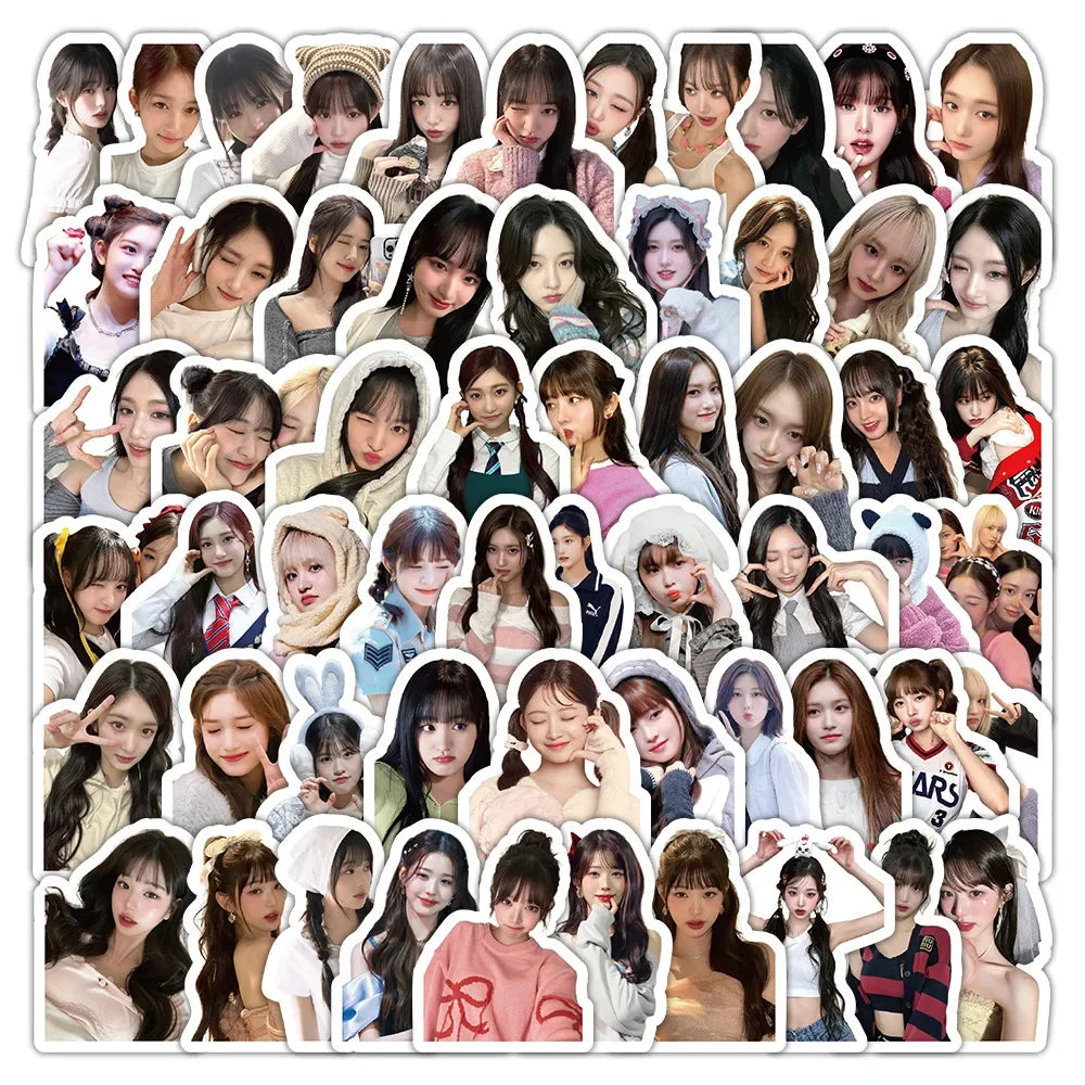50/103Pcs Kpop Idol Sticker Set - Cute Album Photo Prints for Fans (ONLINE ORDER ONLY)