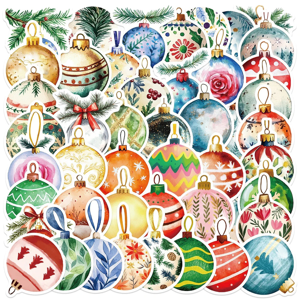 56pcs Colored Balls Graffiti Stickers Classic Toys DIY Phone Guitar Laptop Notebook Suitcase Cup Waterproof Sticker (Online Order Only)