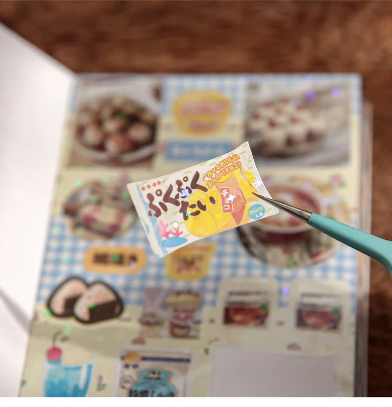 30piece/book Retro Flavor Museum Series Sticker for Phone Camera Journal Postcard DIY Kawaii Decoration Sticker Gift (ONLINE ORDER ONLY)
