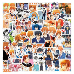 10/30/55/110PCS Sasaki and Miyano Stickers Rotten Boy Cartoon Stciekr Funny Anime Decals Laptop Guitar Car Bike Skateboard Toy (Online Order Only)