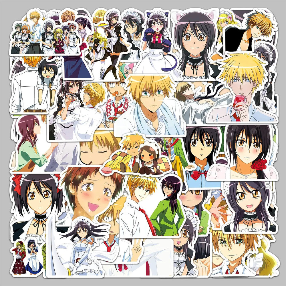 50pcs Kaichou Wa Maid-sama! Graffiti Stickers for Helmet, Desktop, Wall Decoration, DIY Sticker Pack Wholesale (ONLINE ORDER ONLY)