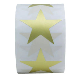 500pcs/roll Holographic Color Star Stickers for Wall Crafts Classroom Teachers Supplies for Kids Reward Foil Star Label Stickers (Online Order Only)
