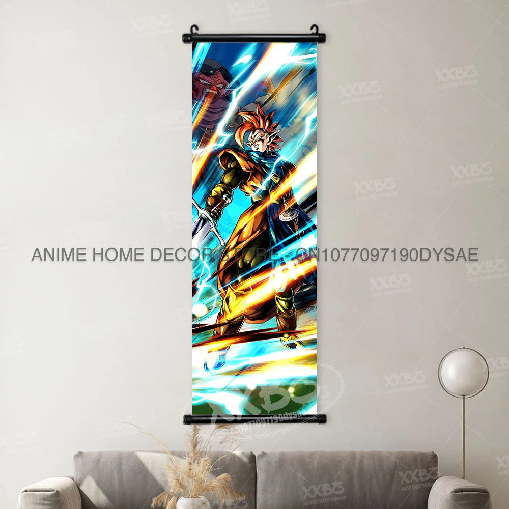 Dragon Ball Posters: Goku & Vegeta Anime Wall Scrolls (ONLINE ORDER ONLY)