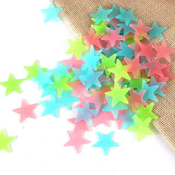 100Pcs Glow in the Dark Star Wall Stickers for Kids Room Decor (Online Order Only)