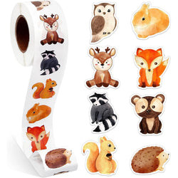100-500pcs Cute Animals Stickers Reward Stickers For Kids For Students Motivational Gift Decoration Label Stationery Sticker (ONLINE ORDER ONLY)