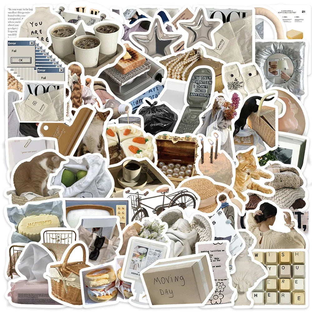 Cute Cartoon Stickers Pack for Laptop, Phone, Scrapbook, Suitcase, Stationery (ONLINE ORDER ONLY)