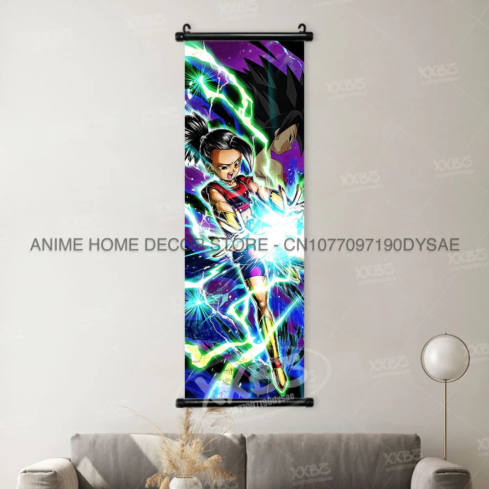 Dragon Ball Posters: Goku & Vegeta Anime Wall Scrolls (ONLINE ORDER ONLY)