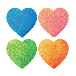 100-500pcs Color Valentine's Day Heart Sticker 1inch Birthday Party Gift Packaging Seal Sticker Baking Label (Online Order Only)