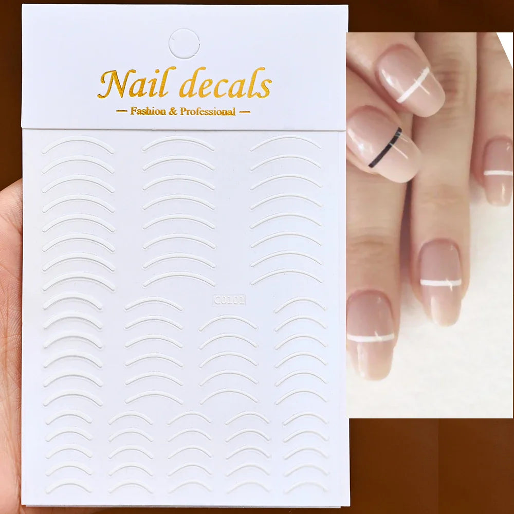 1PC Heart Love Design 3D Nail Art Sticker English Letter Self-Adhesive Slider Valentine's Day DIY Manicure Tips Accessories Tool (ONLINE ORDER ONLY)