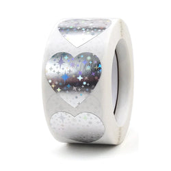 100-500pcs Love Labels Thank You Sticker Sealing Paper Stickers Stationery Supply Decorative Child Scrapbook for Kids (Online Order Only)