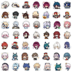 10/30/50/100pcs Anime Cartoon Honkai: Star Rail Sticker Packs (Online Order Only)