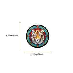10/50Pcs Stained Glass Graffiti Stickers Car Guitar Motorcycle Laptop Refrigerator Luggage Suitcase DIY Decal Waterproof Sticker (ONLINE ORDER ONLY)