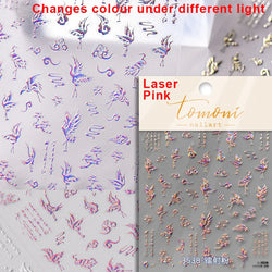 Charming White Shiny Pearl Rhinestone Wings Feathers Crown Moon Stars 3D Self Adhesive Nail Art Sticker Manicure Decal Wholesale (ONLINE ORDER ONLY)