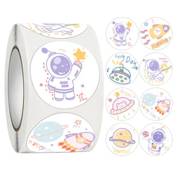 500pcs/roll Cute Cartoon Sealing Stickers Thank you Sticker Envelope Gift Decor Labels Children Stationery Stickers 1 Inch (ONLINE ORDER ONLY)