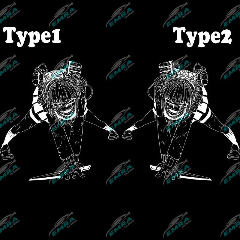Anime Car Sticker Large Stickers External Accessories Assassin For Door Hood Decoration Style Spirit Styling PVC Vinyl Decal (ONLINE ORDER ONLY)