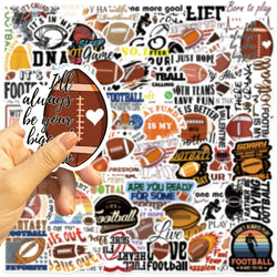 50pcs Football Art Stickers Decals For Mobile Phone Case Luggage Skateboard DIY Decorative Waterproof Sticker (ONLINE ORDER ONLY)