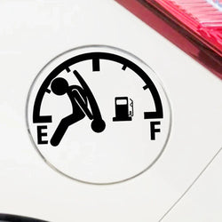Funny Full Gas Gauge Sticker for Car Fuel Tank Cap Door Decoration Automotive Supplies Fashion Sticker Waterproof Vinyl Decals (ONLINE ORDER ONLY)