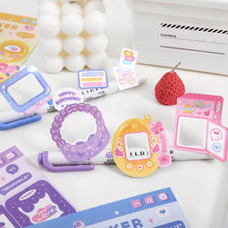 Cute Sweet attack series Stickers Text Dialog Idol Card DIY Material Scrapbooking Decorative Sticker Personalized Stationery (ONLINE ORDER ONLY)