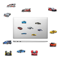 10/30/50/102PCS JDM Retrofit Racing Car Graffiti Stickers Laptop Luggage Motorcycle Fridge Car Waterproof Cool Sticker Kids Toy (ONLINE ORDER ONLY)