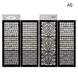 Laser Bling Alphabet Stickers 4-Pack for Scrapbooking & Photo Albums (ONLINE ORDER ONLY)