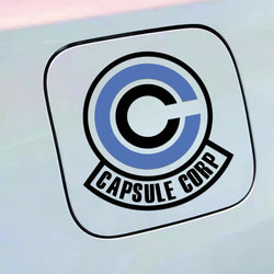 CAPSULE CORP DECAL,bulma logo,anime cartoon decal,high quality sticker for cars trucks !For a Unique look! (ONLINE ORDER ONLY)