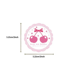 10/30/50PCS Cartoon Pink Love PVC Sticker Aesthetic Children's Stationery Sticky DIY Decoration Scrapbooking School Supplies (Online Order Only)