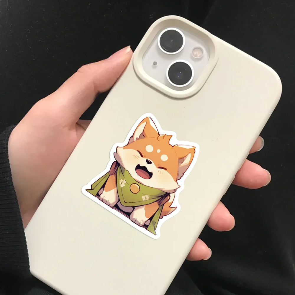 52Pcs Puppy Cartoon Stickers For Car Motorcycle Travel Luggage Guitar Waterproof Graffiti Kids Sticker (Online Order Only)