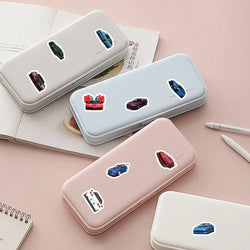 500pcs Cartoon JDM Racing Car Graffiti Stickers Roll Waterproof Cool DIY Luggage Skateboard Laptop Kids Sticker Toys Gifts (ONLINE ORDER ONLY)