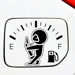 Funny Full Gas Gauge Sticker for Car Fuel Tank Cap Door Decoration Automotive Supplies Outdoor Stickers Pvc Vinyl Decals (ONLINE ORDER ONLY)